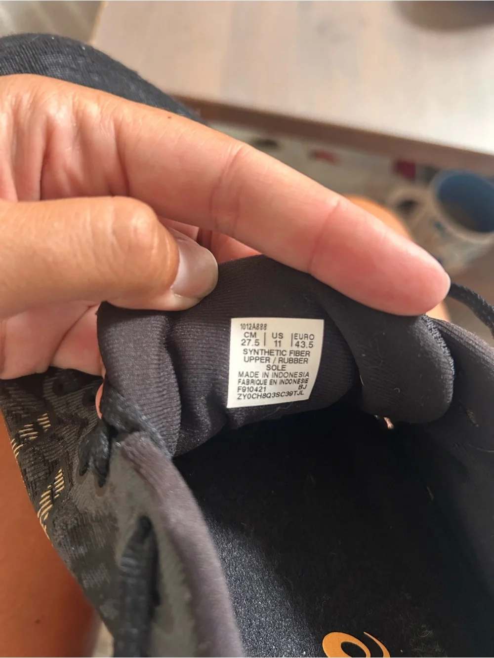 Asics women’s size